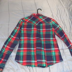 Hollister Plaid Button Shirt
